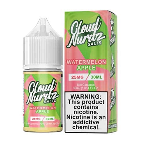 Watermelon Apple Salt by Cloud Nurdz Salt 30ML E-Liquid