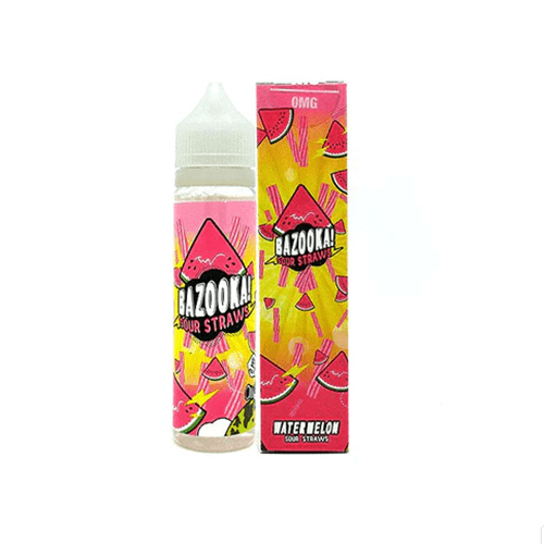 Watermelon Candy By Bazooka Sour Straws 60ML E-Liquid