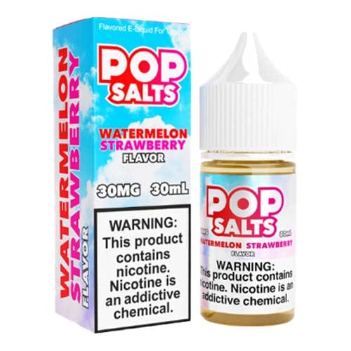 Watermelon Strawberry by Pop Salts E-Liquid 30ML E-Liquid