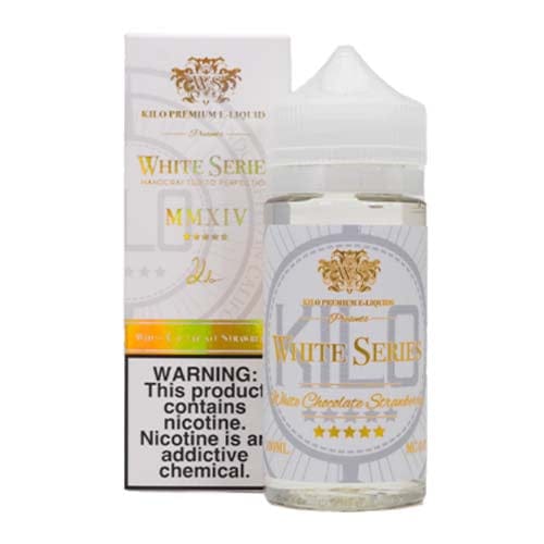 White Chocolate Strawberry by Kilo White Series 100ML E-Liquid