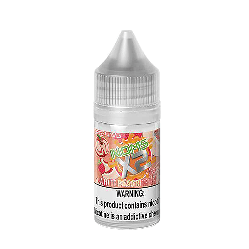 White Peach Raspberry Salt by Nomenon & Noms X2 Salts 30ML E-Liquid