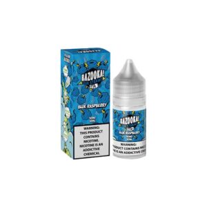 Blue Raspberry Candy Salt By Bazooka Sour Straws Salt 30ML