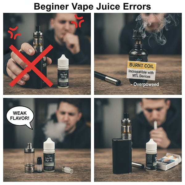 Beginner Vape Juice Errors