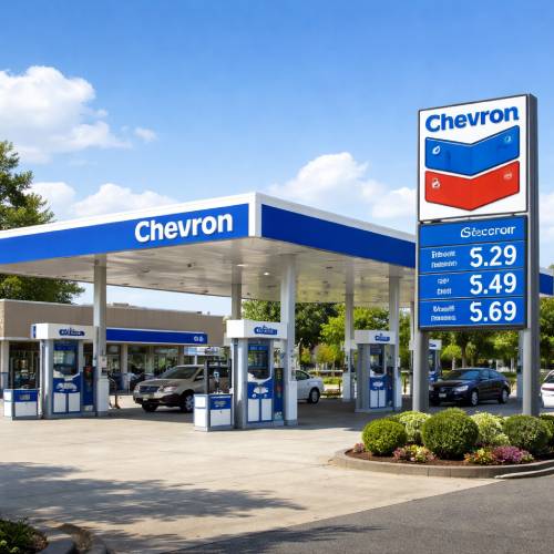 Chevron gas station