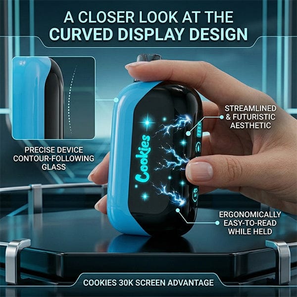 Cookies 30K Vape Curved Display Screen