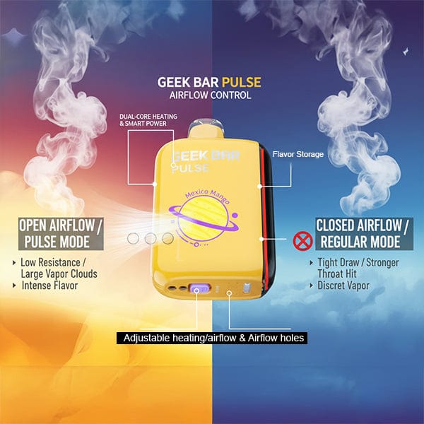 Geek Bar Pulse Airflow Control Slider Infographic