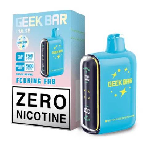 Geek Bar Pulse Zero Nicotine Disposable Vapes