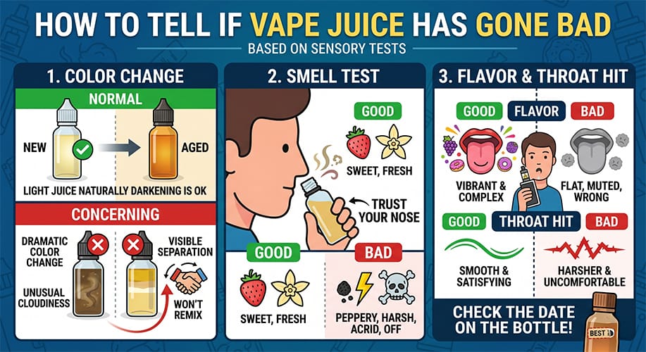 How To Tell If Vape Juice Has Gone Bad