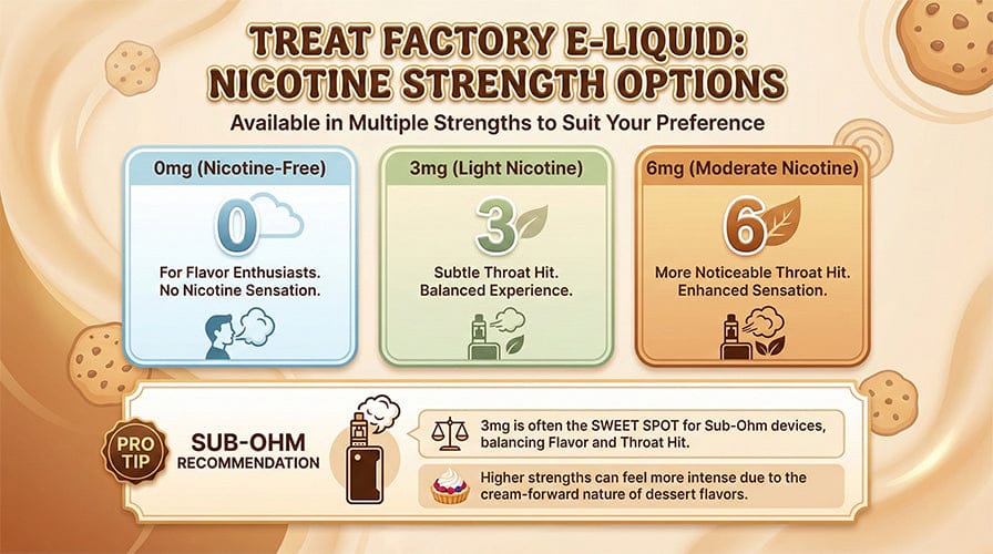 Nicotine Strength Options