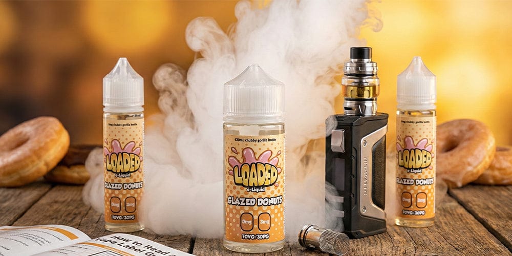 Nicotine Strengths - VG-PG Ratios and Bottle Sizes