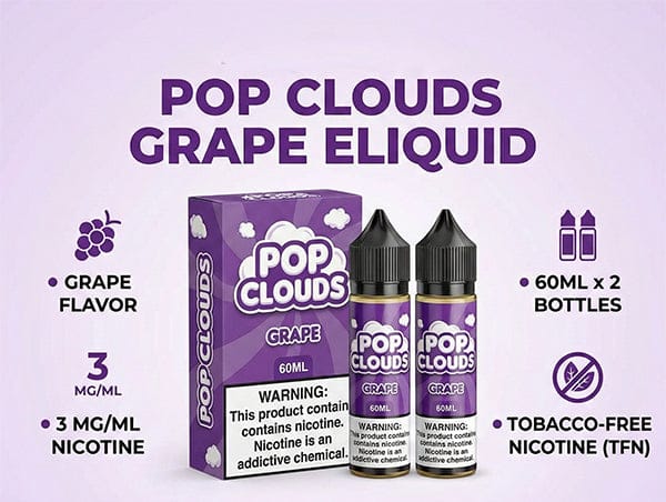 Pop Clouds Grape E-Liquid