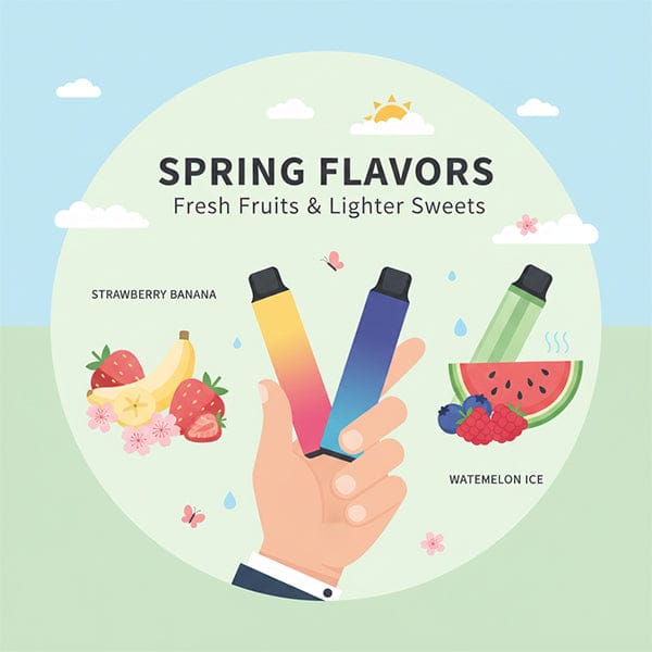 Spring - Fresh Fruits and Lighter Sweets