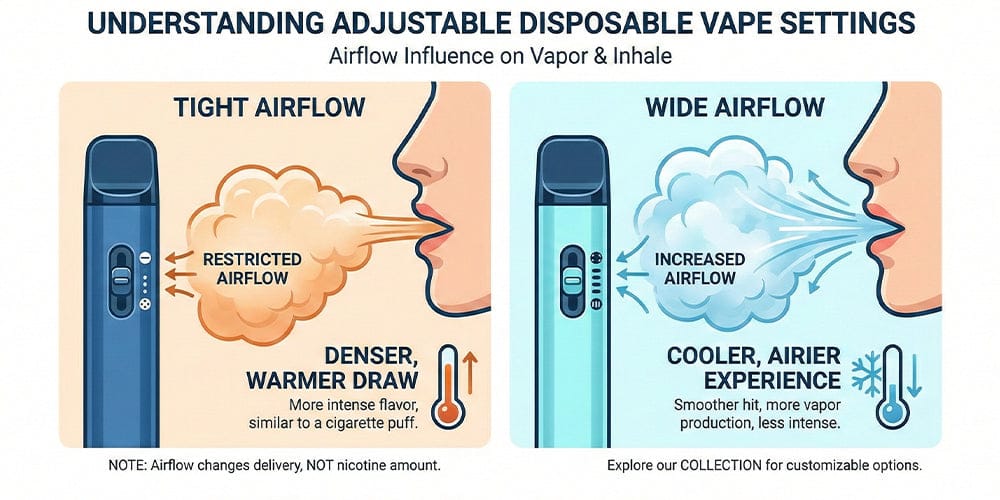 Understanding Adjustable Disposable Vape Settings
