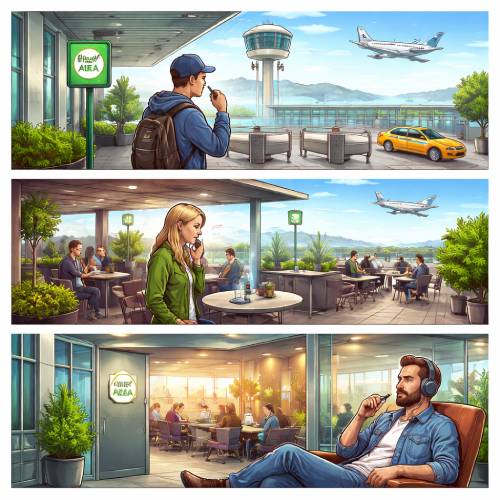 Where You Can Vape at an Airport