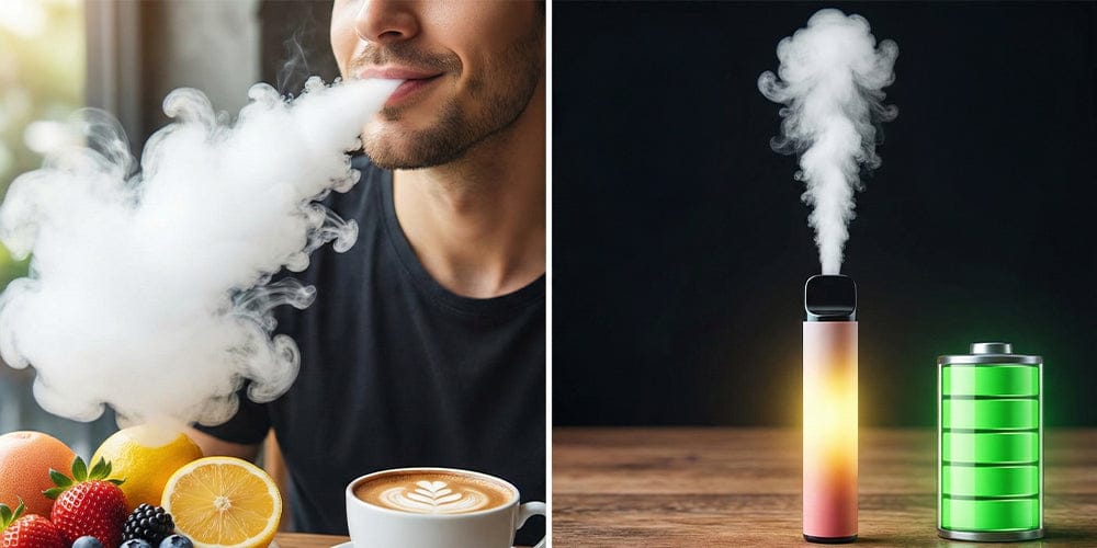 disposable vape hits harder after charging