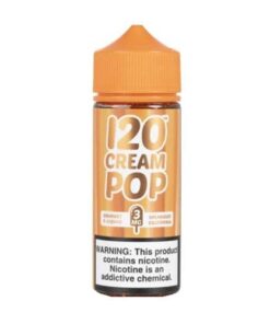 120 CREAM POP BY MAD HATTER JUICE 120ML