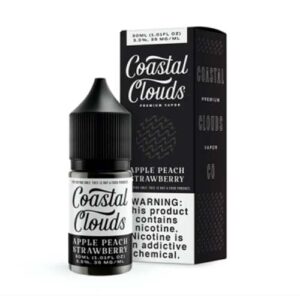 Apple Peach Strawberry Salt Nic by Coastal Clouds 30ML