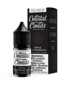 Apple Watermelon Salt Nic by Coastal Clouds Salt 30ML TFN