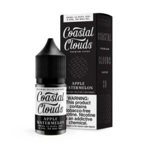 Apple Watermelon Salt Nic by Coastal Clouds Salt 30ML TFN