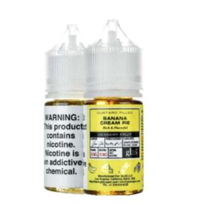 Banana Cream Pie by Glas Basix Nic Salts 30ML