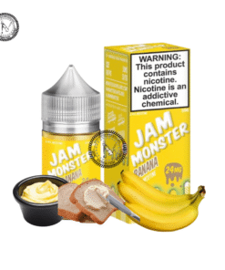Banana Salt by Jam Monster Salt 30ML