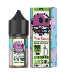 Berry Rush CBD Vape Juice By Air Factory CBD