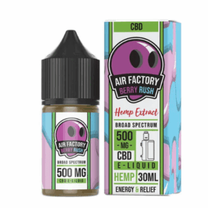 Berry Rush CBD Vape Juice By Air Factory CBD