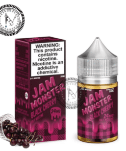 Black Cherry Jam Salt by Jam Monster Salt 30ML