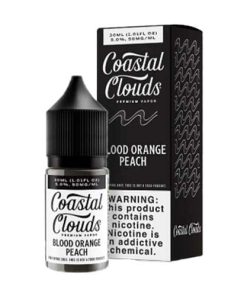 Blood Orange Peach Salt Nic by Coastal Clouds 30ML