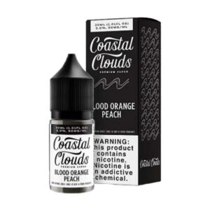 Blood Orange Peach Salt Nic by Coastal Clouds 30ML