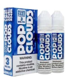 Blue Razz Candy by Pop Clouds 120ML