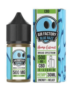 Blue Razz CBD Vape Juice By Air Factory CBD
