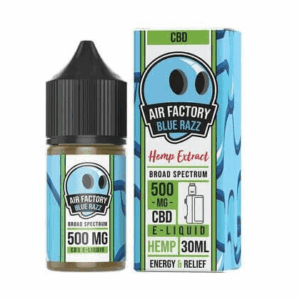 Blue Razz CBD Vape Juice By Air Factory CBD
