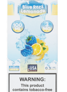 Alternative view of Blue Razz Lemonade Freeze by Pod Juice 100ML