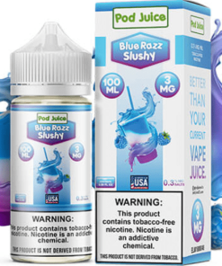Blue Razz Slushy by Pod Juice 100ML