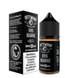 Boss Reserve Salt by Cuttwood Salt 30ML