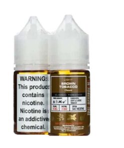 Brown Tobacco by Glas Basix Nic Salts 30ML