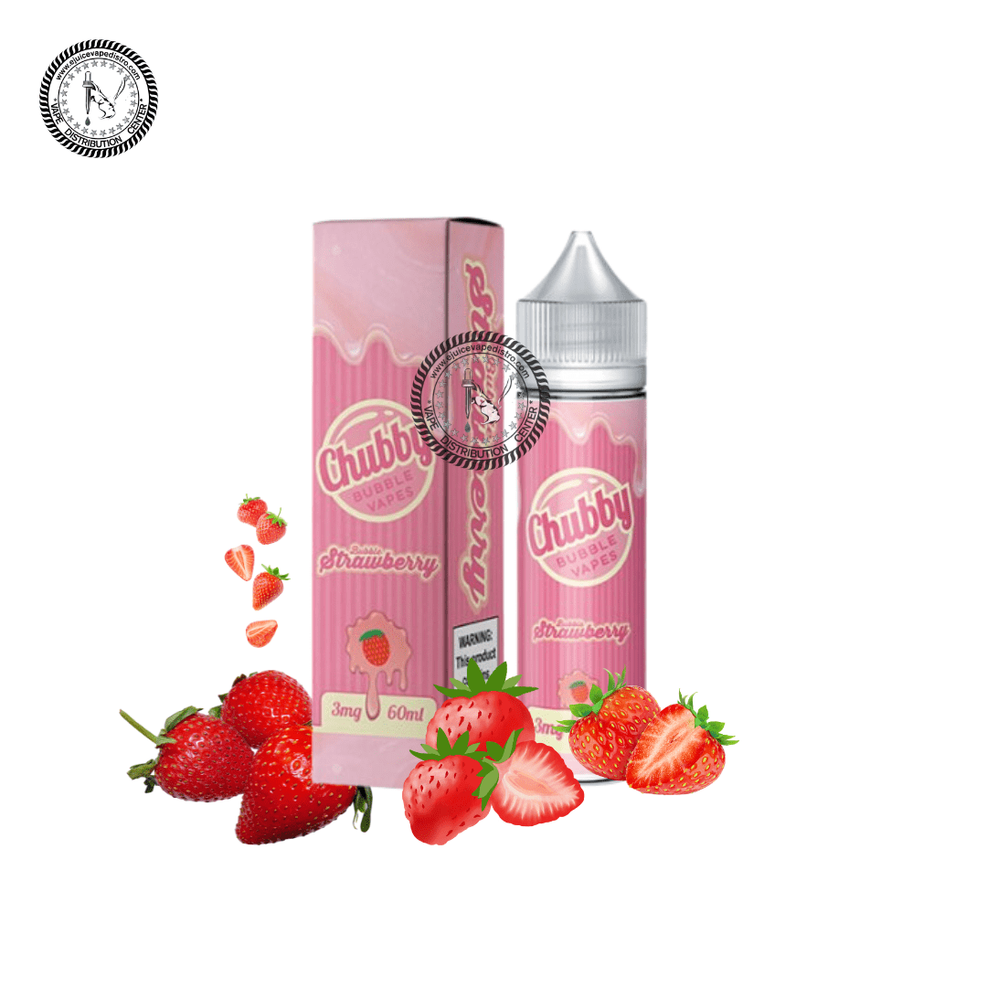 Bubble Strawberry by Chubby Bubble Vapes 60ML
