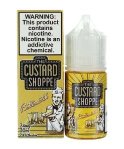 Butterscotch by The Custard Shoppe Salt 30ML