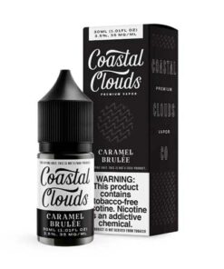 Caramel Brulee Salt Nic by Coastal Clouds Salt 30ML TFN