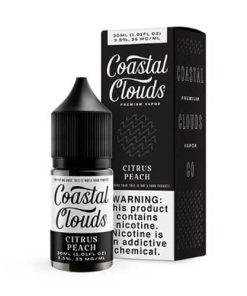 Citrus Peach Salt Nic by Coastal Clouds 30ML