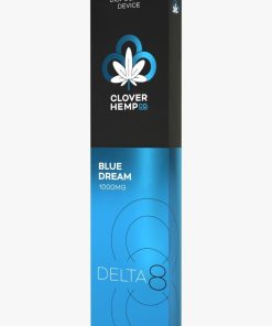 Alternative view of Clover Hemp Delta 8 Disposable Device 1000MG Rechargeable
