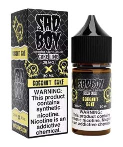 Coconut Cake Salt by SadBoy Tear Drops 30ML