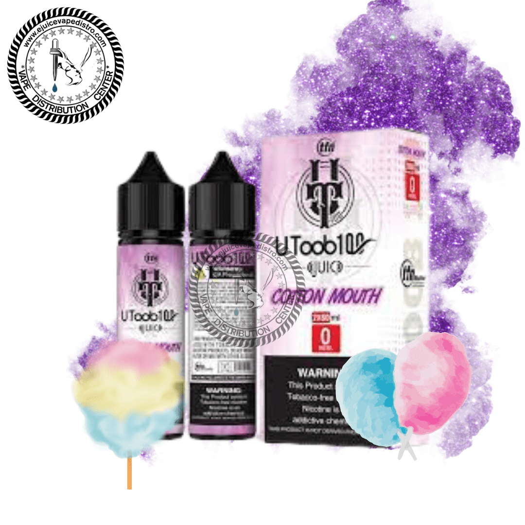 Cotton Mouth by U TooB 100 E juice 2x60ML 120ML