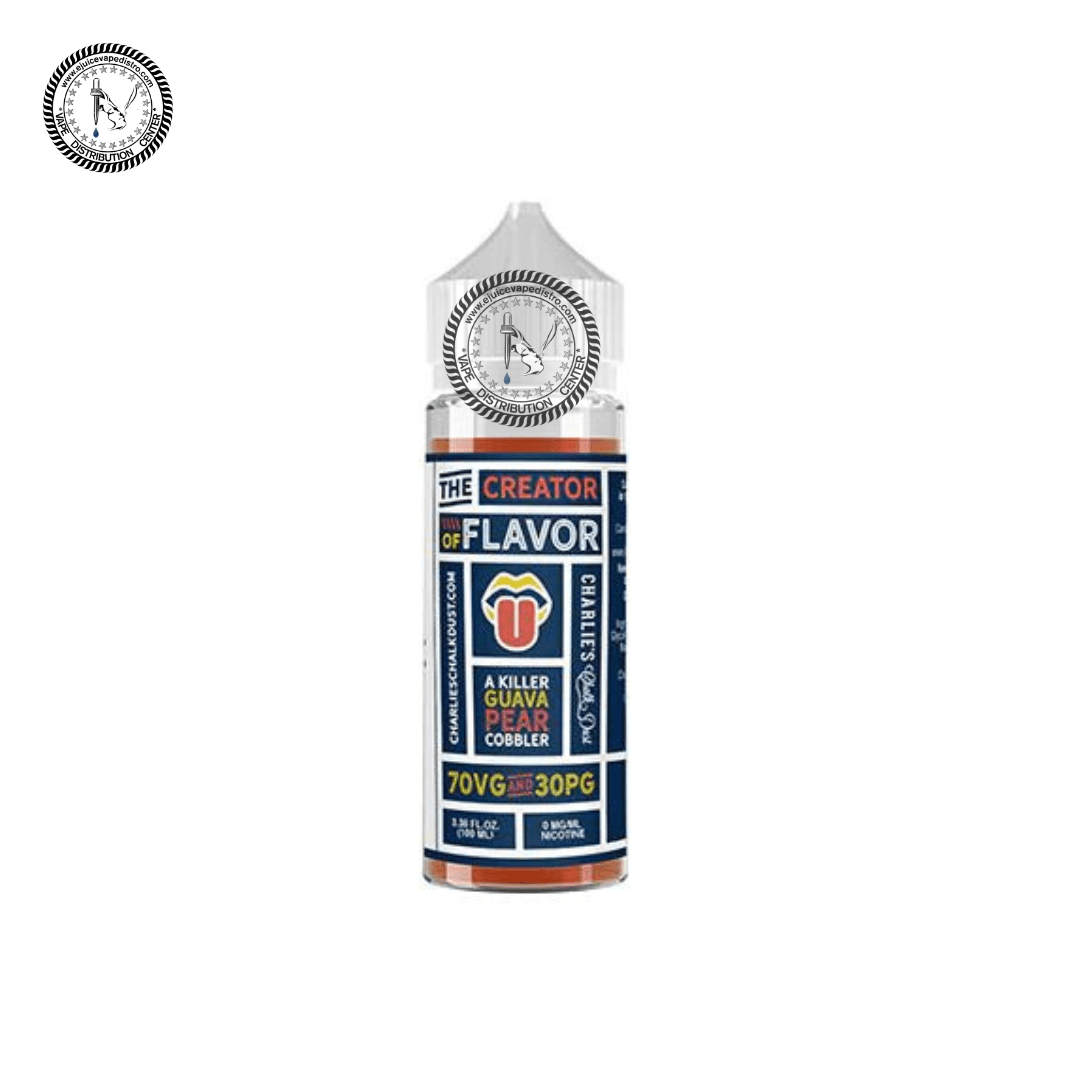 Creator of Flavor Guava Pear Cobbler by Charlie's Chalk Dust 100ML - Image 2