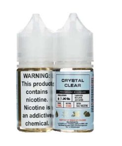 Crystal Clear by Glas Basix Nic Salts 30ML