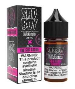 Custard Cookie Salt E-Liquid by SadBoy Tear Drops 30ML