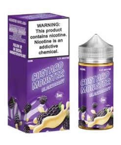 Custard Monster Blackberry Custard by Jam Monster 100ML