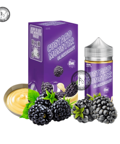 Custard Monster Salt Blackberry Custard Salt by Jam Monster Salt 30ML