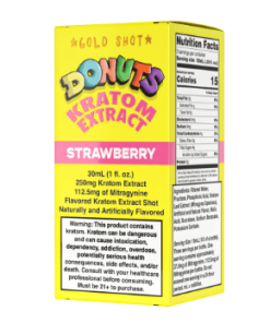 Donuts Kratom Extract 250MG *Gold Shot* - Image 3